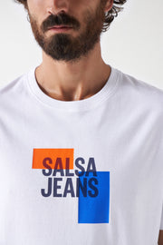 T-Shirt With Salsa Logo*