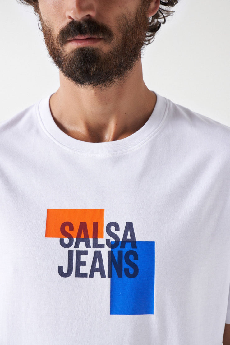 T-Shirt With Salsa Logo*