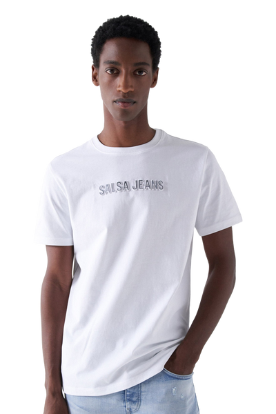 Embossed Branded T-Shirt*
