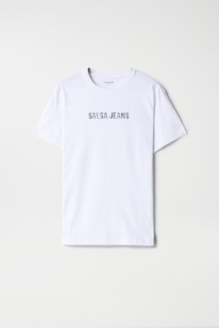 Embossed Branded T-Shirt*