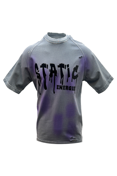 Schwarz Relaxed Fit T-Shirt*