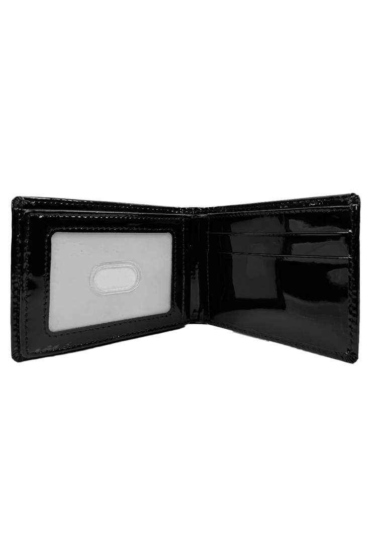 Milan Patent Tri-Fold Wallet*