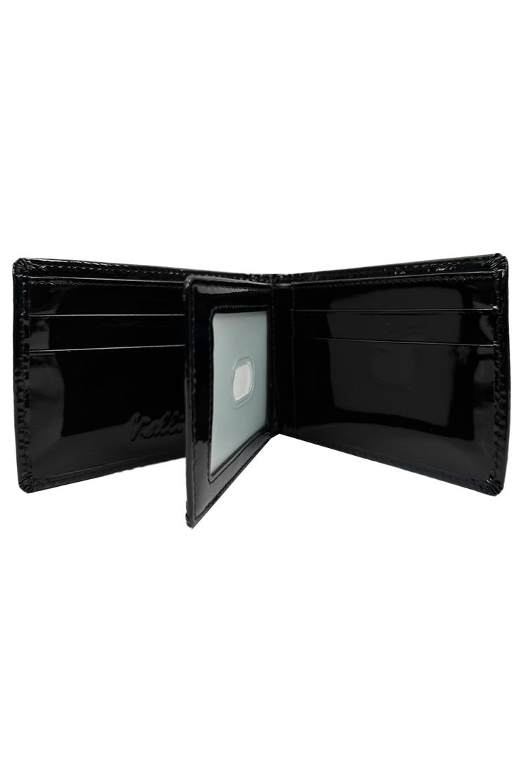 Milan Patent Tri-Fold Wallet*